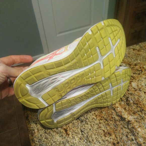 Asics Women's Gel-Excite 6 1012A150 White Pink Running Sneaker Shoes Size 9 US - Picture 8 of 12